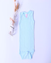 3M Sleeveless Jacquard Cotton Breathable Summer Baby Onesie 6 colors